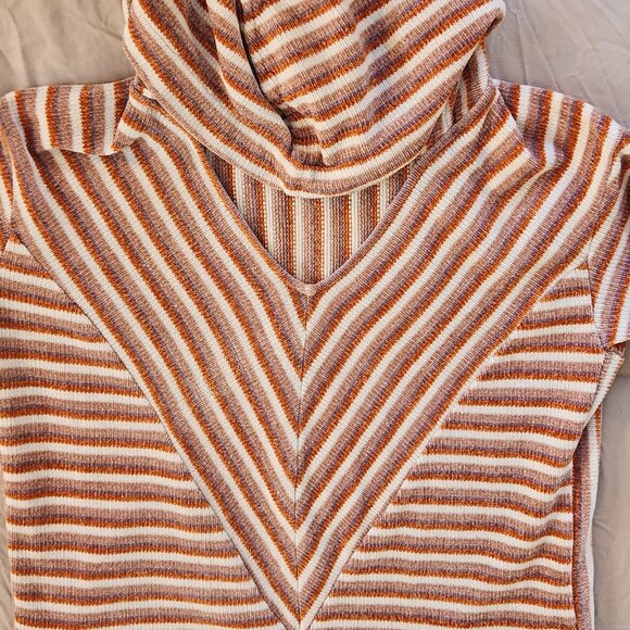 Anthropologie Pink Striped Sweatshirt - Picture 11 of 11